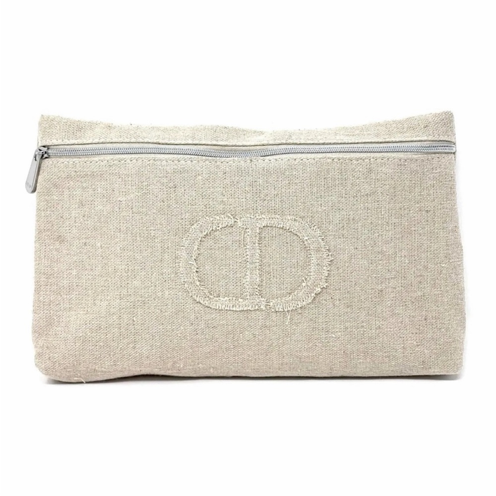 Christian Dior Tan Cosmetic Bag